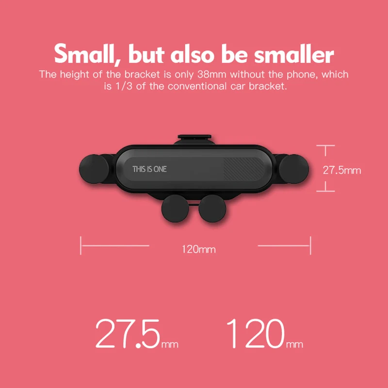 Автомобильное крепление для мобильного телефона подставка с вентиляционным