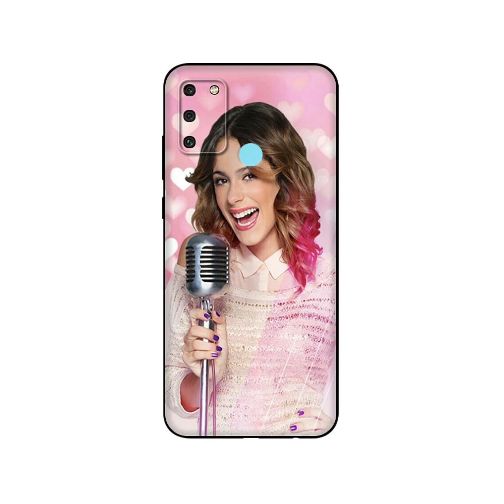 Black tpu Case For Honor 8a Prime 8s 9 10X Lite 9A 9C 9X Premium Pro 9S Cover Violetta tv show | Мобильные телефоны и
