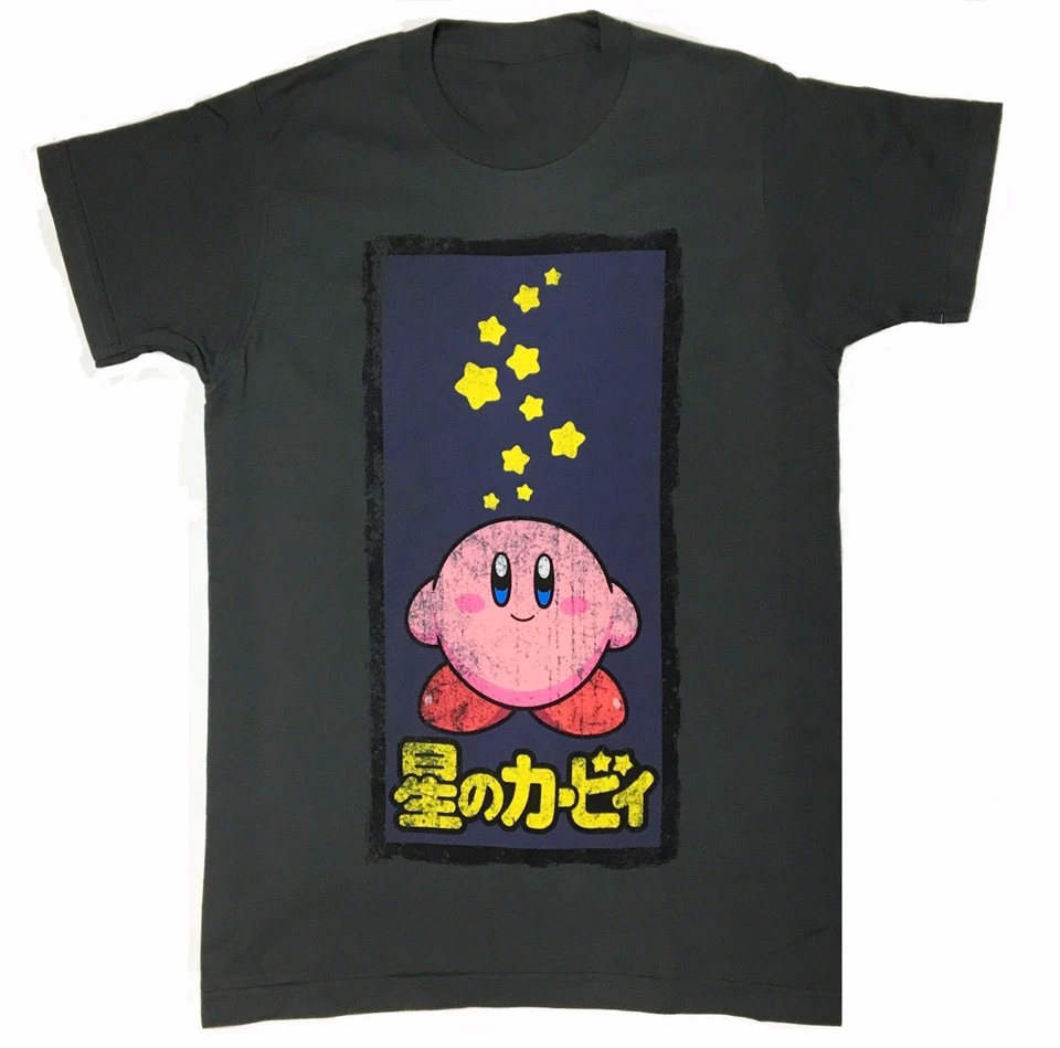 Футболка для nintendo Kirby Stars Nwt Лицензированная и свободная футболка |
