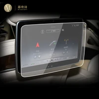 gle w167 entertainment screen film gls x167 tablet computer tempered glass navigation display for mercedes interior accessories