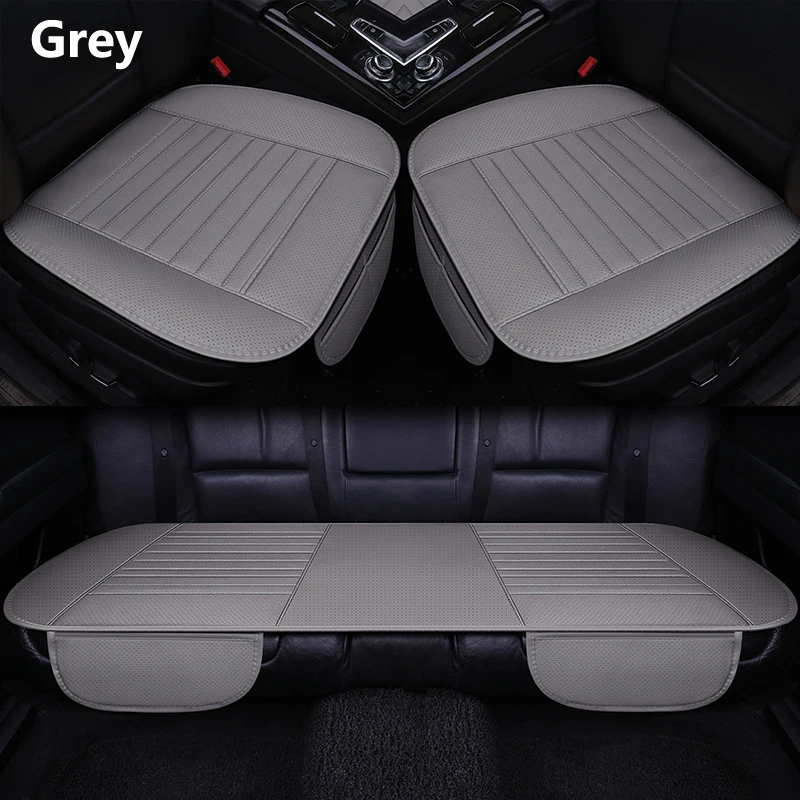 comprar Almofada De Assento De Carro Universal Couro Do Plutônio Automóveis Capa De Assento Protetor Cadeira Esteira Almofada Acessórios Antiderrapante