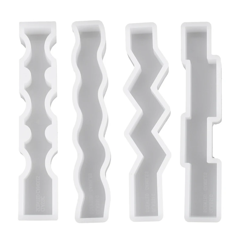 

Crystal Epoxy Resin Mold Irregular Strip Geometric Candle Aromatherapy Plaster Silicone Mould