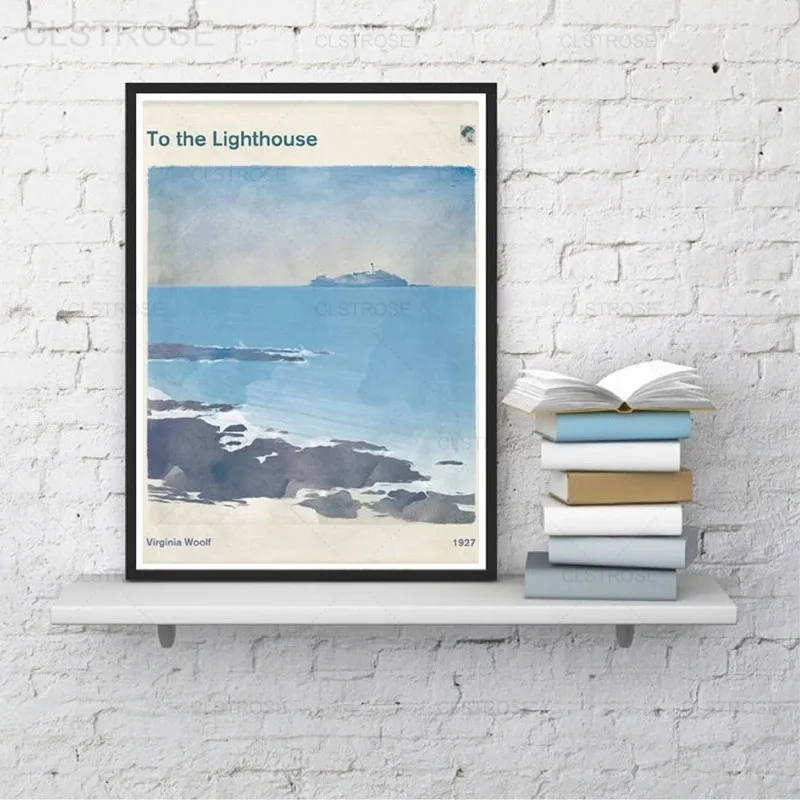 Вирджиния Вулф Холст Картина феминизм искусство литература постер на стену