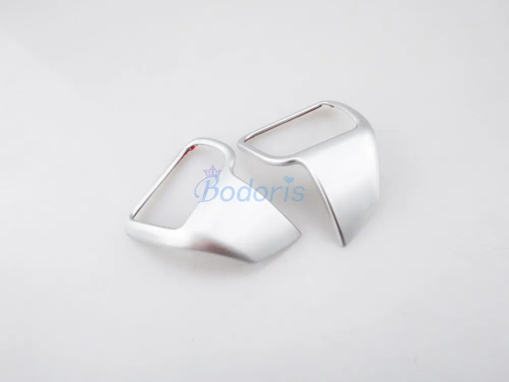 Хромированная Автомобильная накладка на руль для салона автомобиля 2015 2018