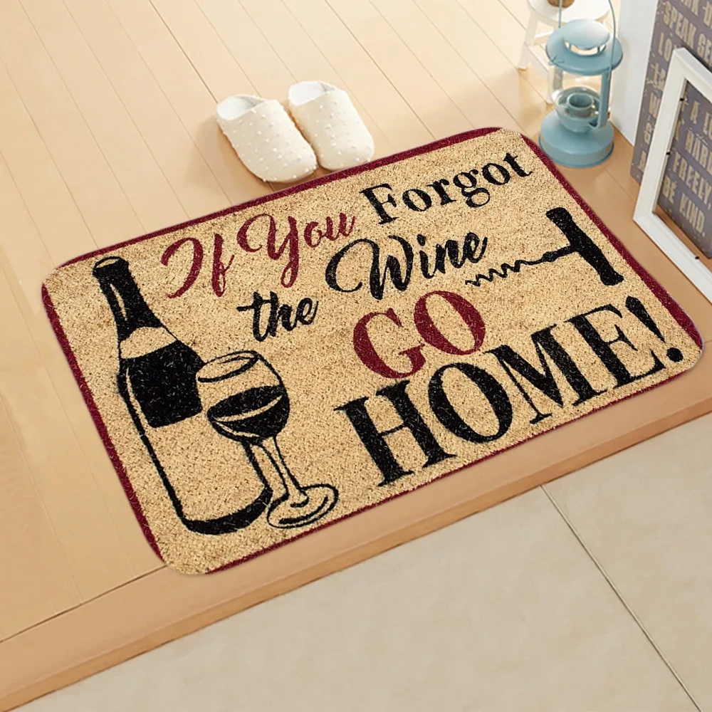 40x60cm коврик перед входной дверью &quotWelcome&quot абсорбент Ванная комната Кухня милый