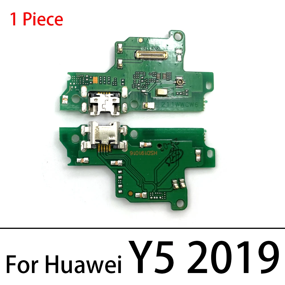 

2Pcs/Lot， USB Charging Port Dock Charger Plug Connector Board Flex Cable For Huawei Y5 2019