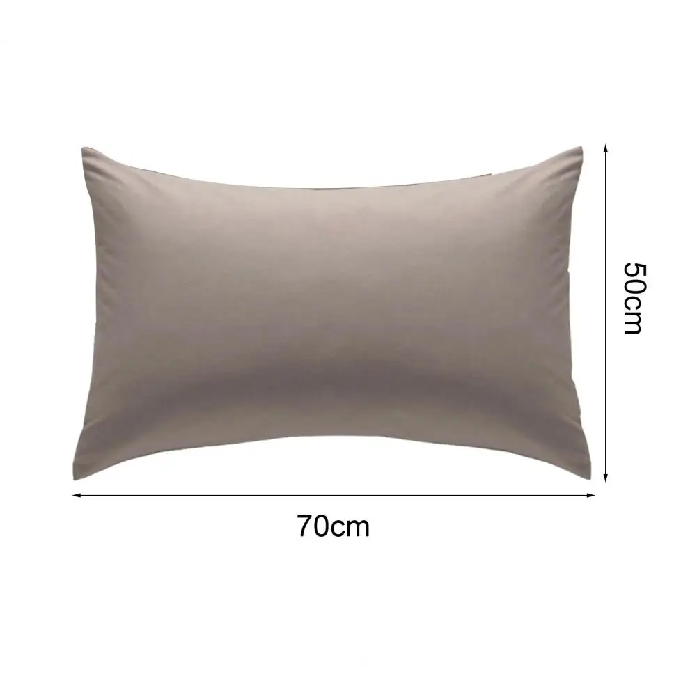 

New Style Pure Color Cushion Cover Soft Wear-resistant Polyester Pracitical Pillow Case for Car Home Sofa Office Decor Supplies