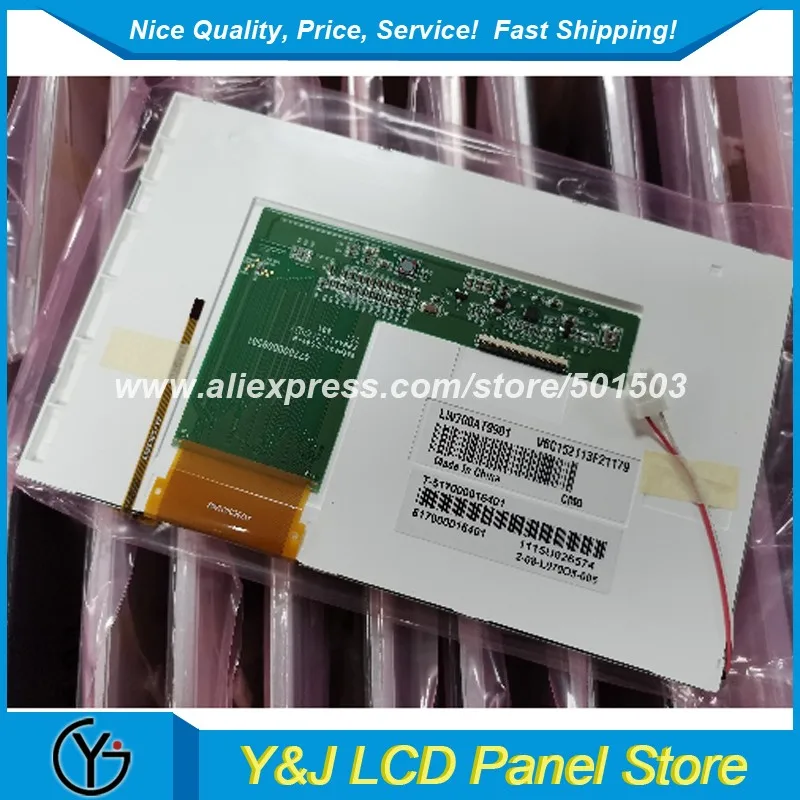 Фото LW700AT9901 7-дюймовый TFT-ЖК-дисплей 800*480 wled с 4-проводной сенсорной панелью №1