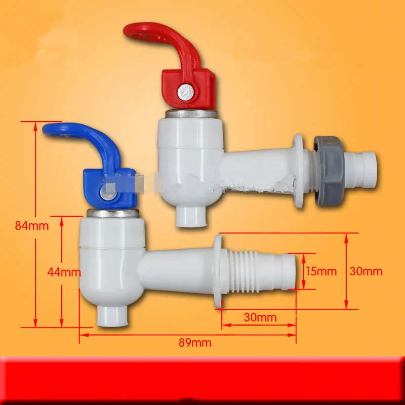 

1pcs Universal Size Push Type Plastic Water Dispenser Faucet Tap Replacement Home Essential drinking fountains Parts