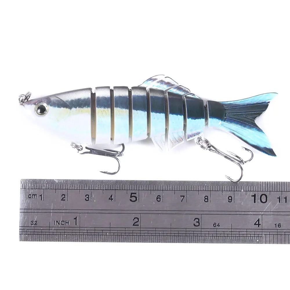 1 шт. 22 5 г 11 см Minnow опускается на дно рыболовные приманки мульти сочлененной 8