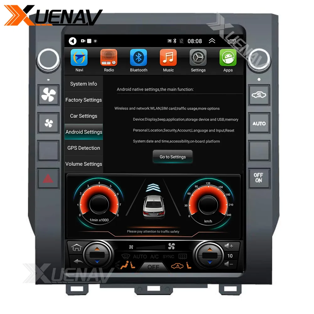 

2din Car For TOYOTA radio tape recorder head unit multimedia player For TOYOTA Tundra 2012-2018 Autoradio Multimedia Player