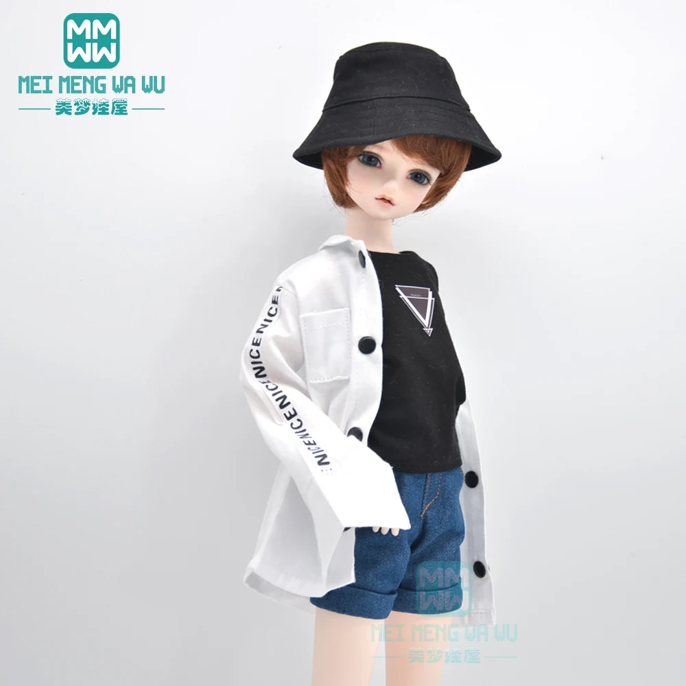 BJD doll clothes fits 40-45cm 1/4 MSD MK MYOU fashion All-match shirts jackets denim shorts | Игрушки и хобби