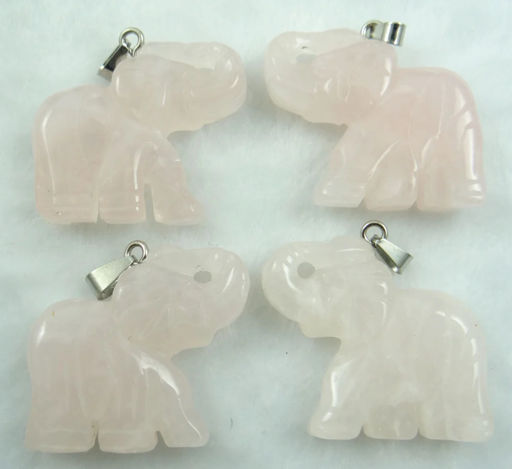 Натуральный Камень Бирюза кварцевый кристалл тигровый глаз слон кулон для diy