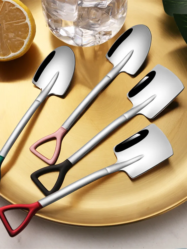 

WHYOU 1 шт. лопата ложка из нержавеющей стали креативный Дораэмон артефакт Милая Лопата кофе Десерт Мороженое лопата ложка