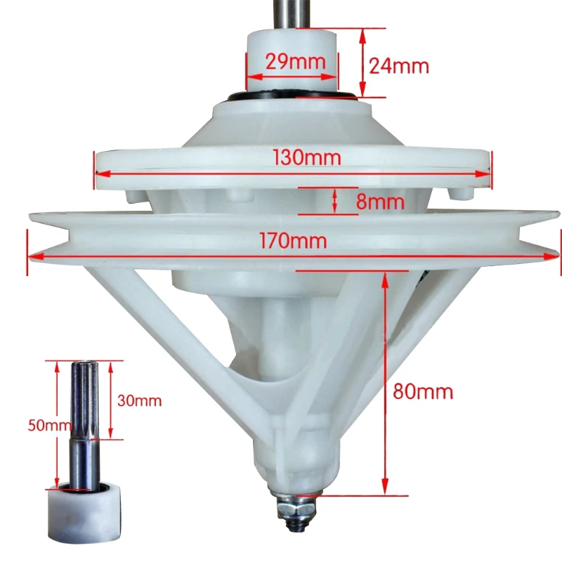 

11 teeth shaft height 30/40/45/50mm Washing machine reducer Gear Box for Washing Machine H05F