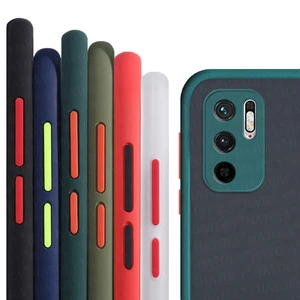 for xiaomi poco m3 pro 5g case poco m3 pro f3 cover shockproof soft tpu bumper matte clear slim armor phone case poco m3 pro 5g free global shipping