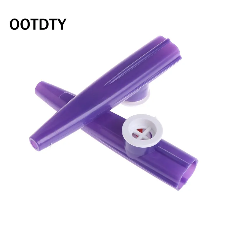 OOTDTY 5 шт. смешанных цветов Orff пластиковый казу гармоника рот флейта детская