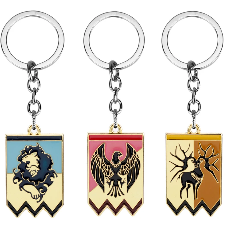 Брелок для ключей SRPG с эмблемой игры Fire брелок изображением оленя собаки