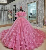 tulle ball gown quinceanera dresses formal prom graduation gowns lace up princess sweet 15 16 dress vestidos de 15 a%c3%b1os
