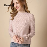 pullover women 2021 solid color wool round neck sweater ladies clothes casual knit top hot sale