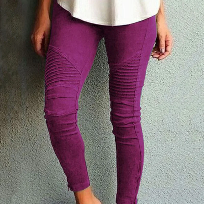 

Women's fashion casual Leggings slim tight elastic pants Free shipping New Arrivals