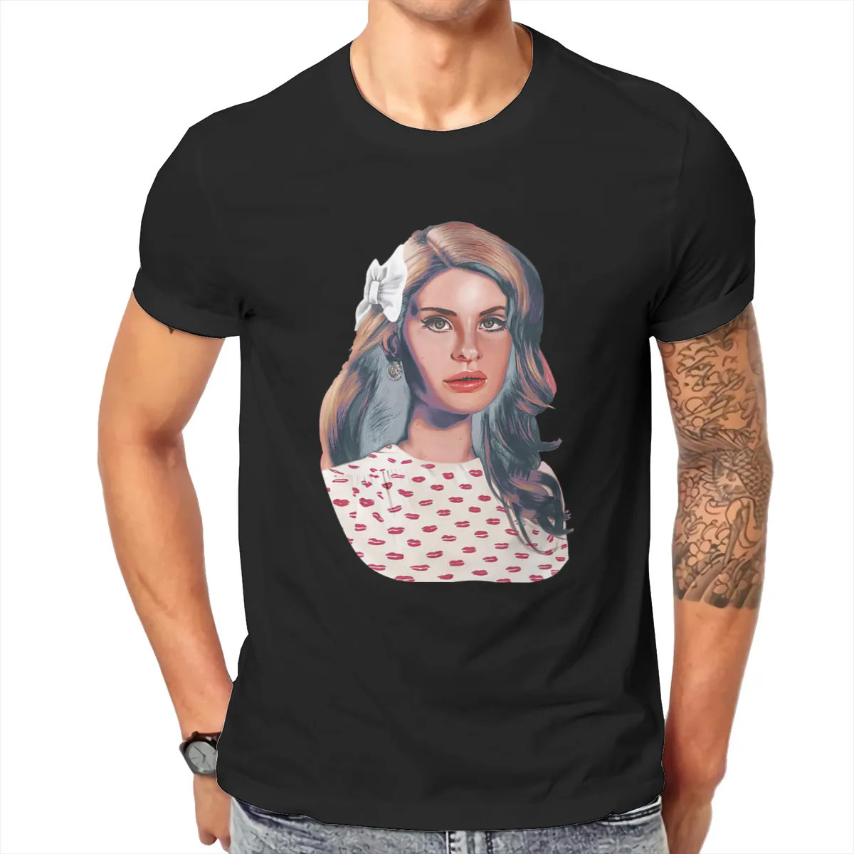

Lana Del Rey T shirt Men T shirt summer T-shirt