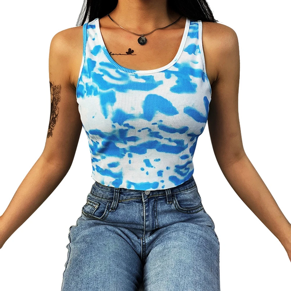 Женский сексуальный Камуфляжный жилет на бретелях футболка женская мода дикий