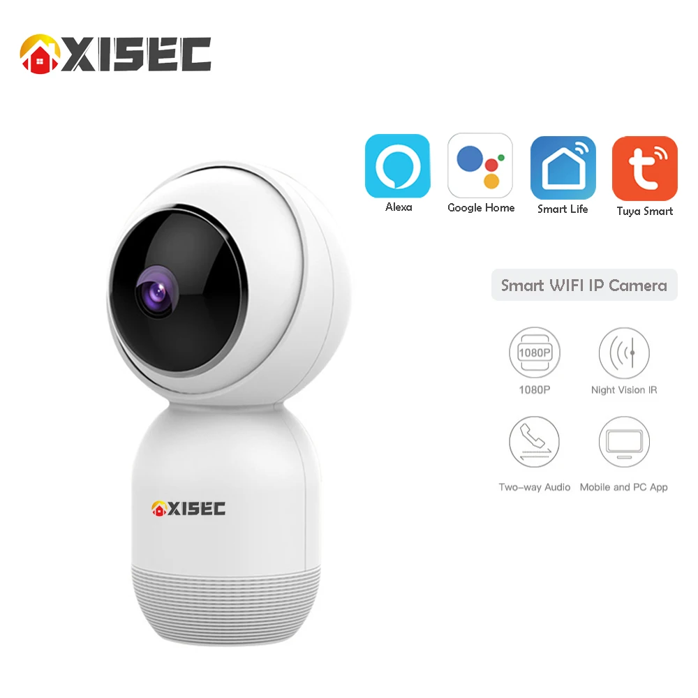 2MP 1080P Домашняя безопасность для детей TUYA Smart life Беспроводная ip камера|Камеры