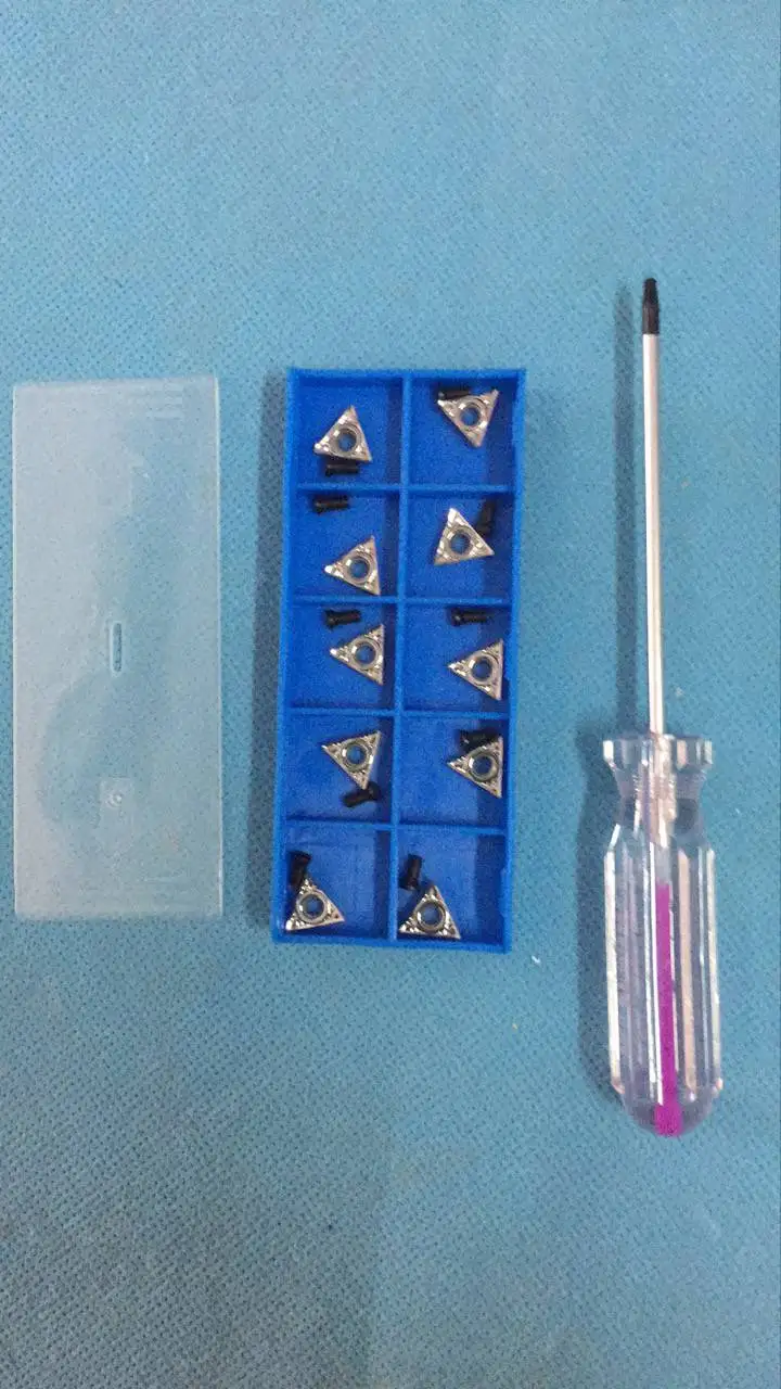 Бит (трехсторонний) автомобильного дискового токарного станка AM8700 10 шт./лот + одна