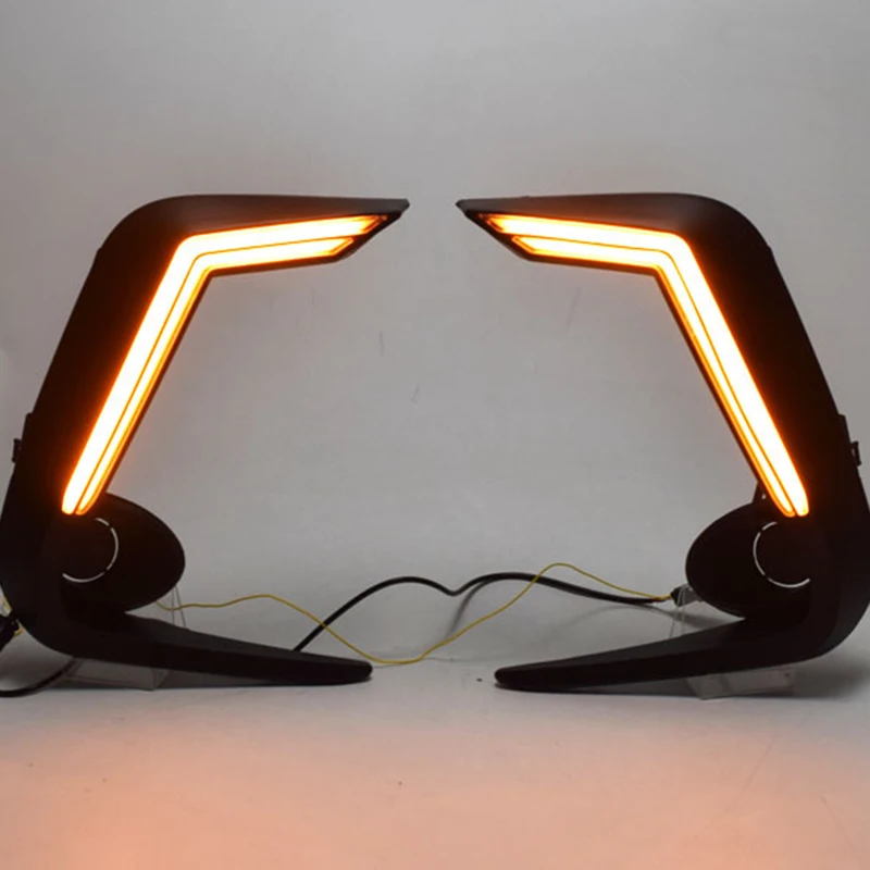 

LED Daytime Light Running 12V Car LED DRL Waterproof ABS Daylight Bulb for Toyota Corolla 2020