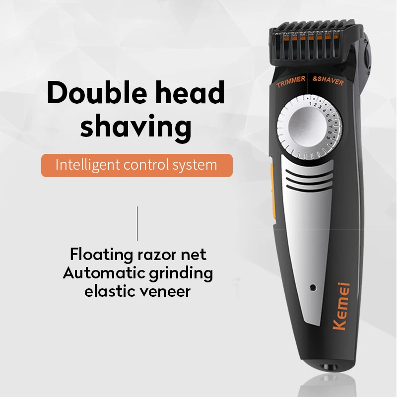 Kemei Быстрая зарядка триммер для волос профессиональная машинка стрижки мужчин EU