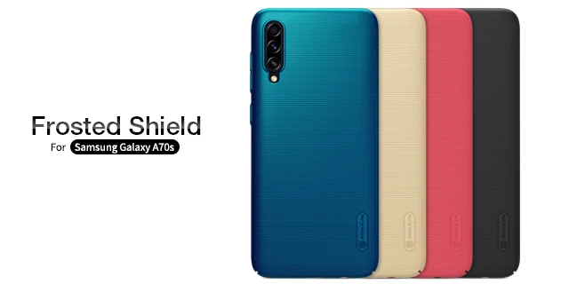 Чехол для samsung Galaxy A70s/A50s/A30s/A10s/A20/A20E/A6 чехол NILLKIN суперматовый защитный жесткий чехол-накладка для телефона