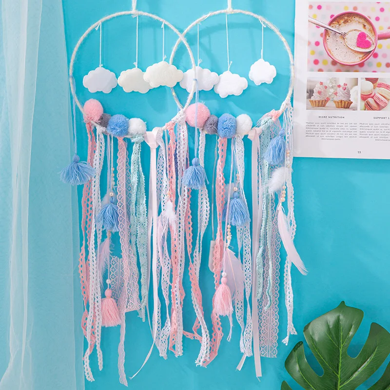 

Baby Toy Gift Dream Catcher for Home Nordic Decoration Home Kids Room Decoration Wind Chimes Dream Catchers Hanging Dreamcatcher