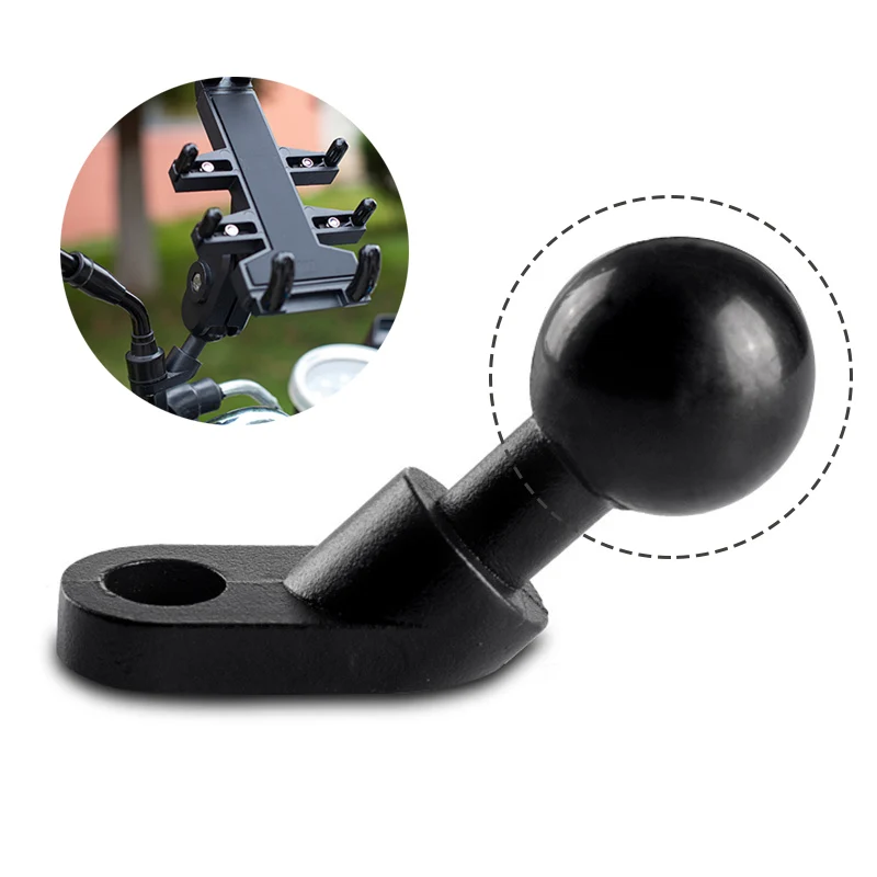 

Motorfiets Mobiele Telefoon Gps Houder Mounts Vaste Bal Basis Isoleren Dempt Met 11 Mm En 1 "Bal Gat Motorcycle Accessoires