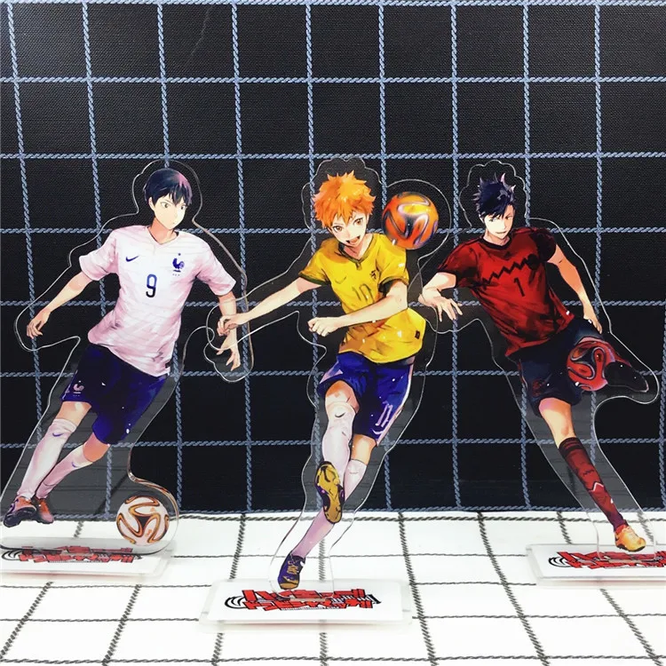 Аниме Haikyuu! Акриловая модель на подставке игрушки кошмарным фигурка