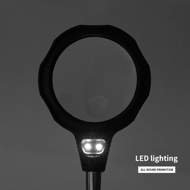 Светодиодный паяльник с поворотом на 360 градусов увеличительным стеклом