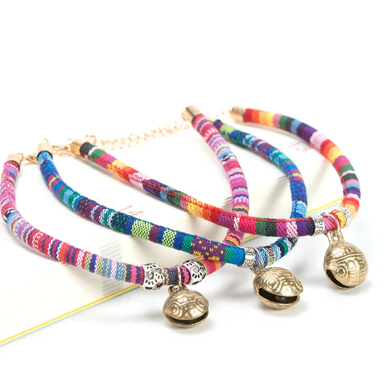 Стильные ошейники для питомцев милое ожерелье хлопковые модные щенков с