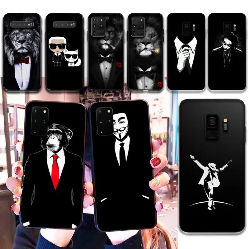 HPCHCJHM Мужская рубашка для костюма фото на заказ мягкий чехол телефона Samsung S20 plus Ultra