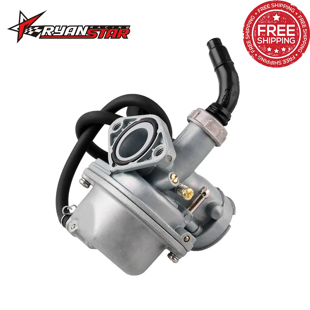 Ручной карбюратор PZ19 19 мм для Carb 50cc 70cc 90cc 110cc 125cc моторный квадроцикл дренажный