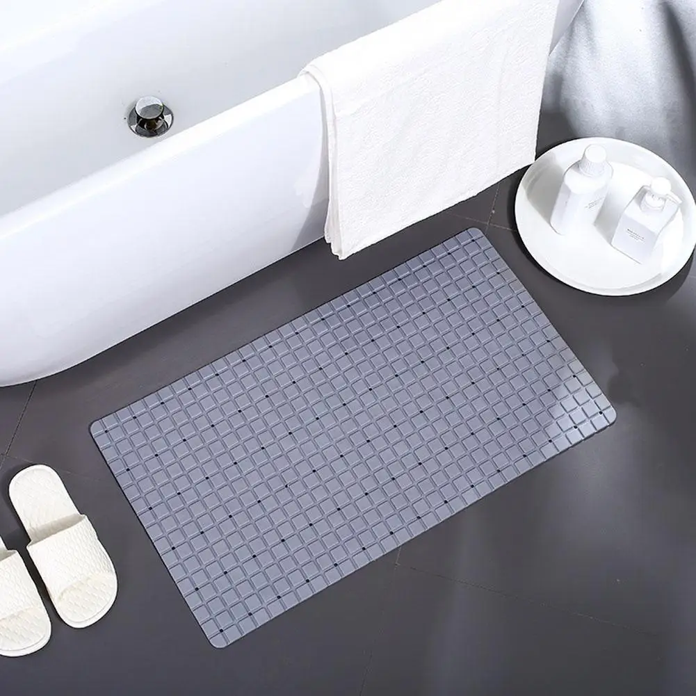 

Non Slip Bath Shower Mat with Suction Cup for Home Bathroom Foot Massage Pad