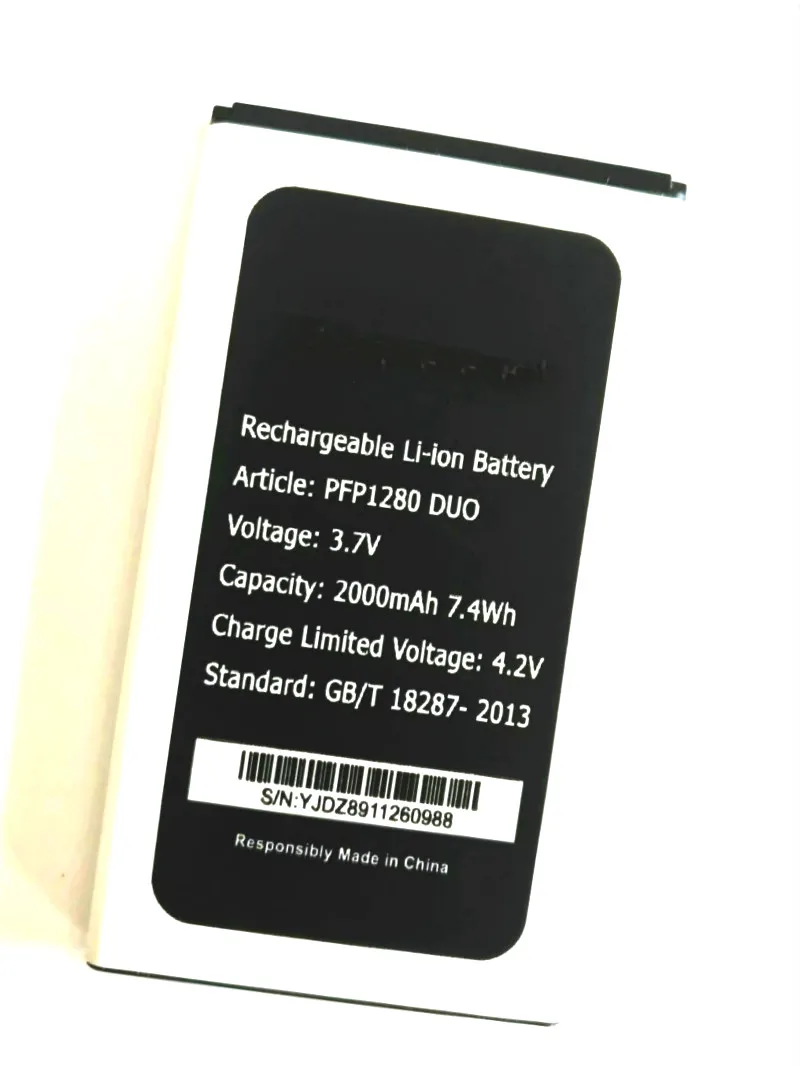 

Westrock 2000mAh PFP1280 DUO Battery for Prestigio PFP1280 Cell Phone