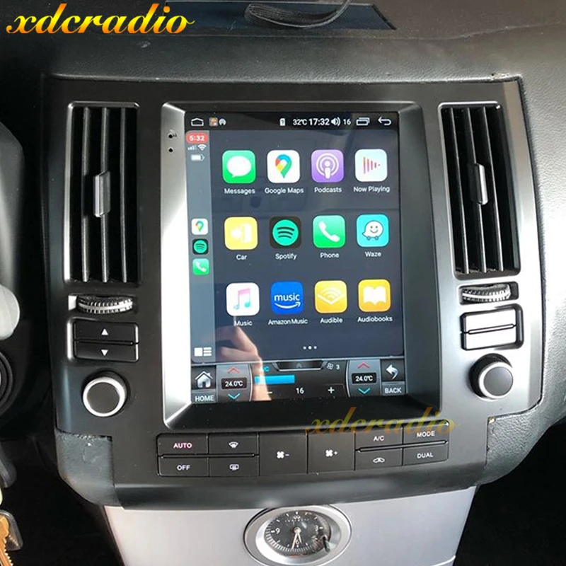 Xdcradio 10 4 &quotТесла стиль вертикальный экран Android 0 для Infiniti FX FX35 FX45 автомобильное