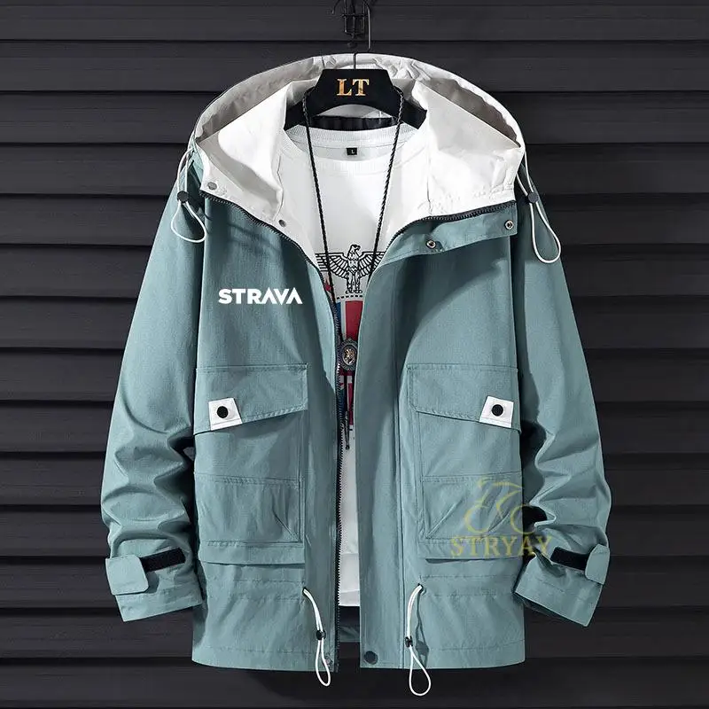 

Breathable Men's Windbreaker Strava Men Cycling Windbreaker Motocross Jacket Downhill Riding Clothing Mtb Windbreaker Men Jacket