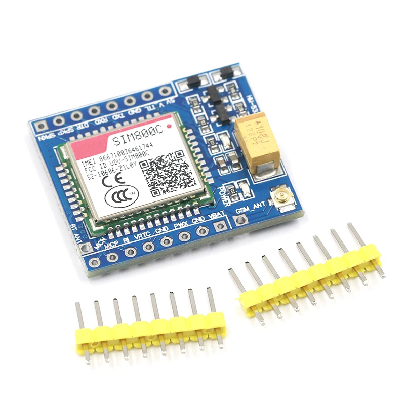 SIM800C GSM/GPRS модуль 5V/3 3 V TTL макетная плата IPEX с Bluetooth и TTS для Arduino STM32 C51 | Обустройство