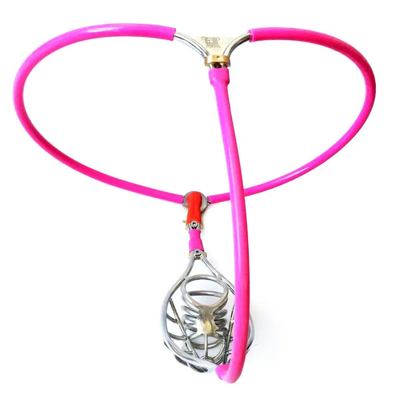304 Stainless Steel Male Chastity Belt Devices Pants Metal Penis Ring Cock Cages Slave Sex Toys For Men CBT Lock Bondage | Красота и