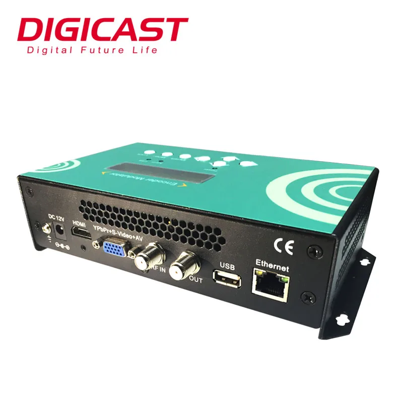 

Hotsale Cable TV Digital Headend H.264 MPEG4 One channel Encoder Equipment Digital TV Modulator