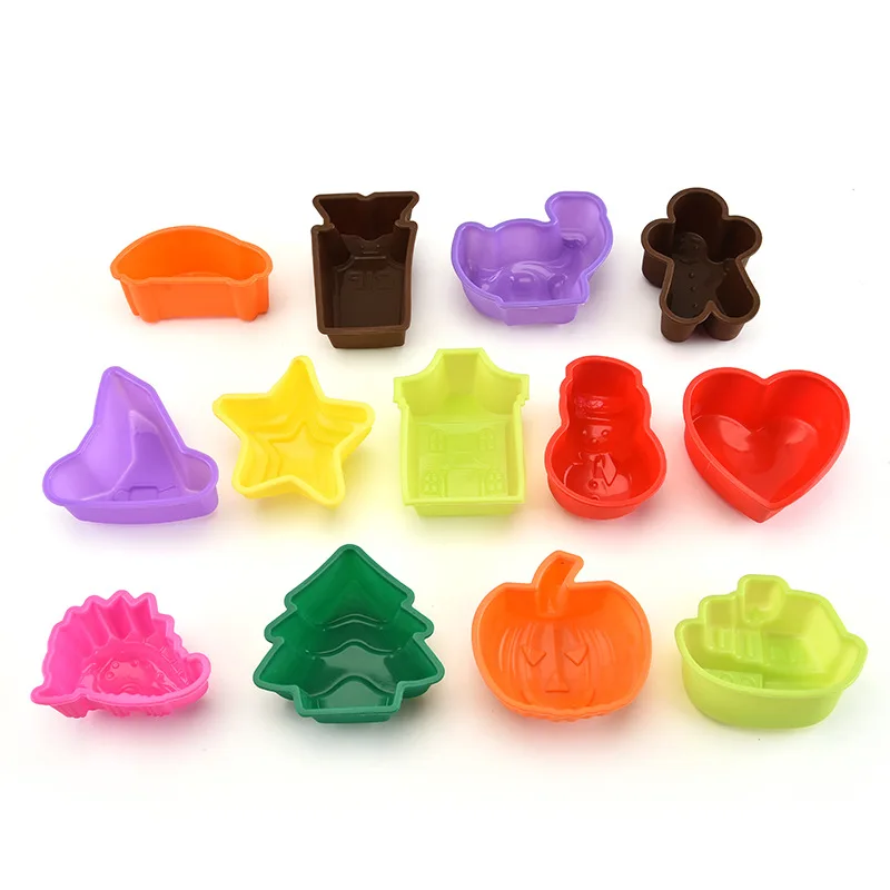 Карамельного цвета силиконовая Рождественская форма для торта ручной работы DIY