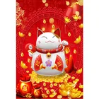 LaoJieYuan полный DIY Алмазная картина крестиком набор мультфильм картина подарки круглая Алмазная вышивка мозаичный узор Декор для дома