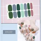 14 шт., женские наклейки для дизайна ногтей