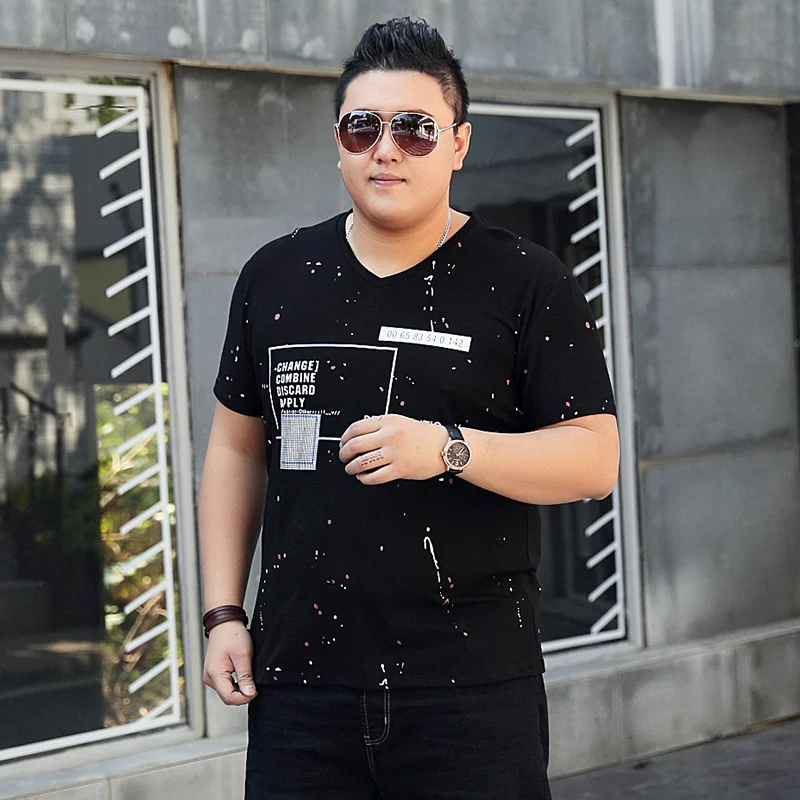 

10XL 9XL 8XL plus size fashion summer short t shirt men brand clothing cotton comfortable male t-shirt print tshirt men clothing